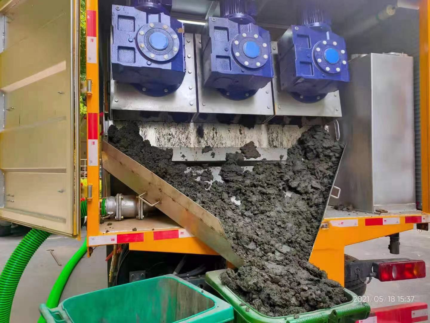 杭锦化粪池清掏城市维护站-泥浆净化干湿分离处理